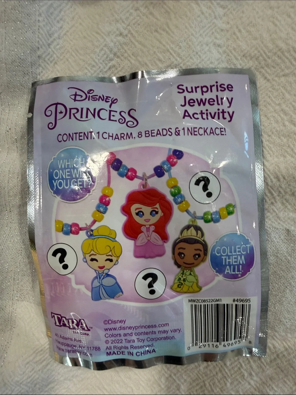 Disney Princess & Minnie Surprise Jewelry Activity Packs - Pink Purple